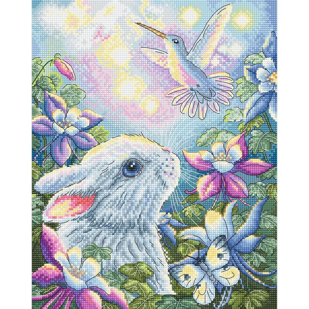 Letistitch Summer Splendor Counted Cross Stitch Kit